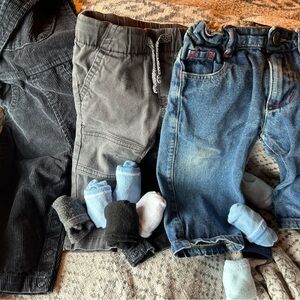 Kids' Pants and Socks Set